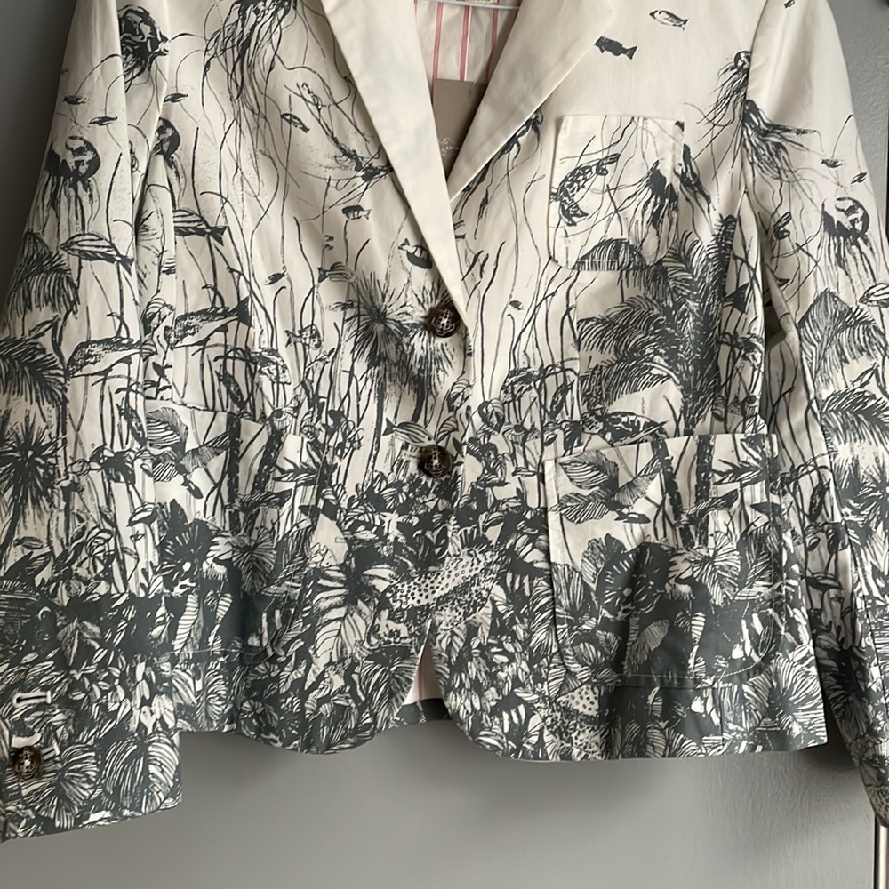 Anthro Daughters of the Liberation blazer, size 4,new - Picture 4 of 10
